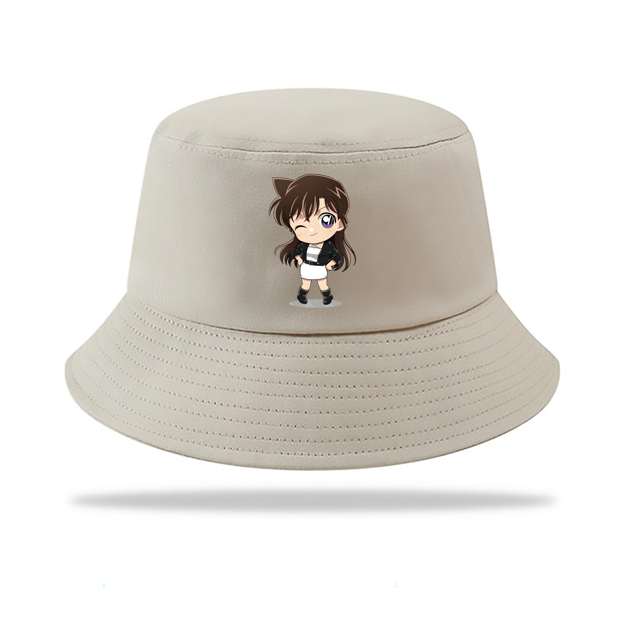 （画像用） 名探偵コナン 毛利 蘭 もうり らん、モーリ ラン Detective Conan Rachel Moore アウトドア日除けバケットハット